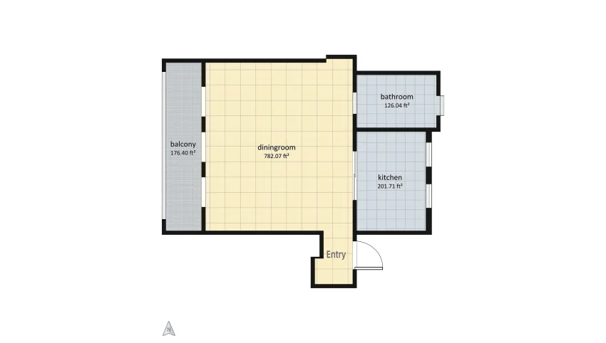 Blue House floor plan 119.28