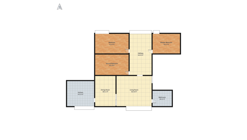 cozy floor plan 159.67