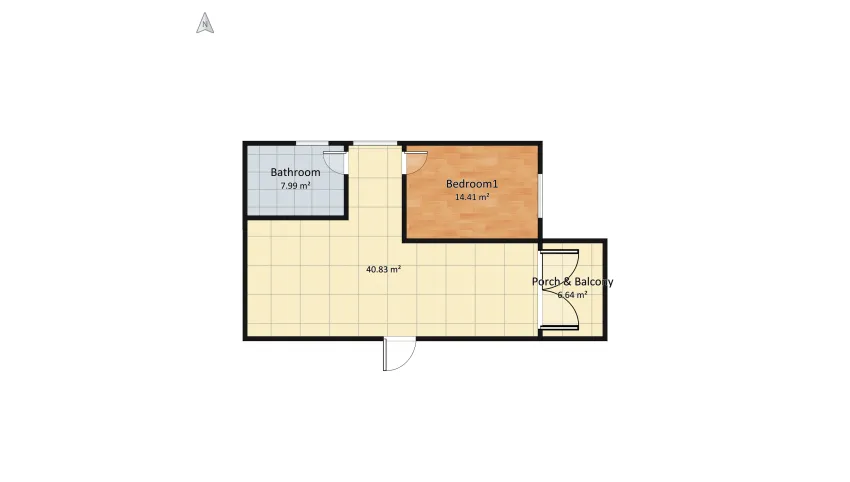 my home floor plan 75.34
