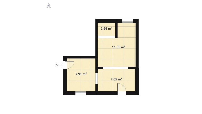cozinha casa 2 - graca floor plan 34.35
