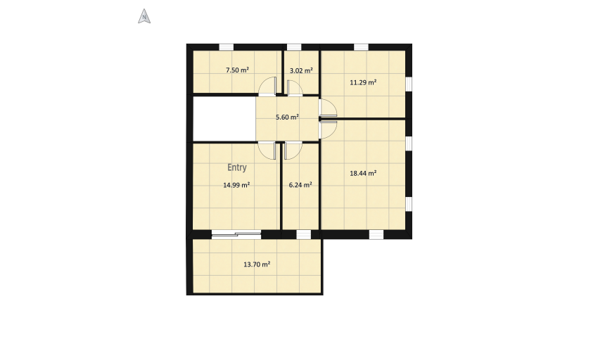 Prima casa Soave comm. 2 P.1 floor plan 325.95