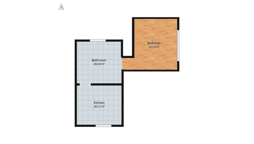 Apartment floor plan 90.89