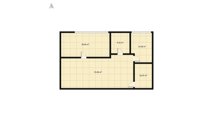 Basement floor plan 129.61