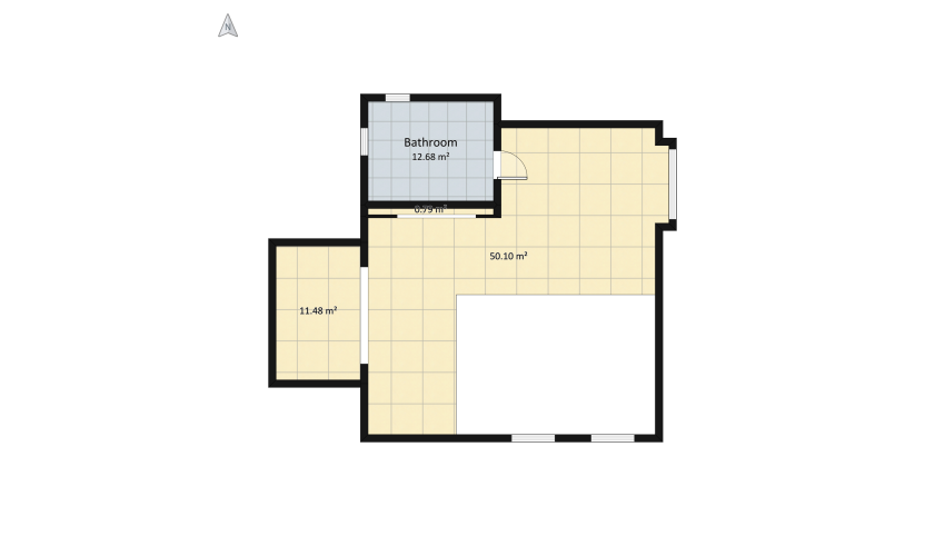 Two-storey apartment with Bauhaus model collection floor plan 156.7
