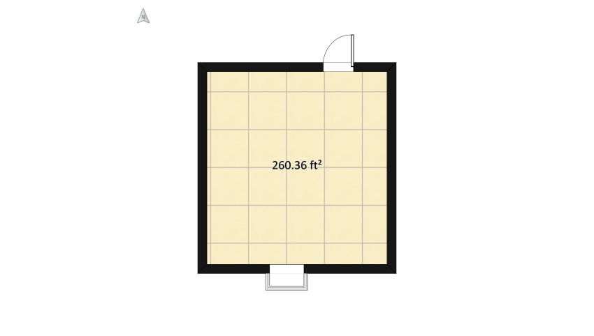 bedroom floor plan 26.61
