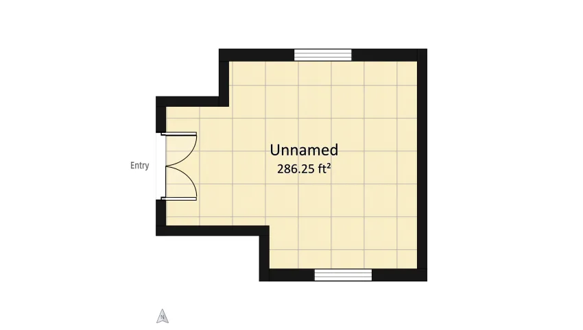 bedroom floor plan 26.6