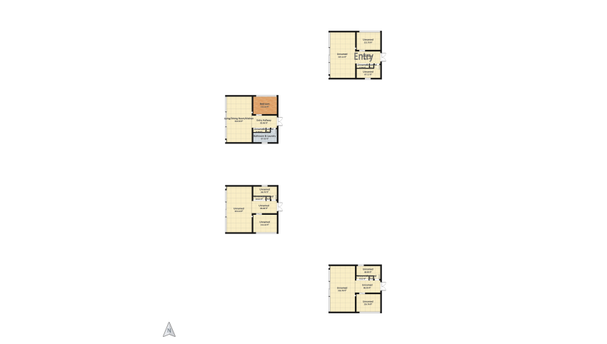 Waterside Residence floor plan 222.93