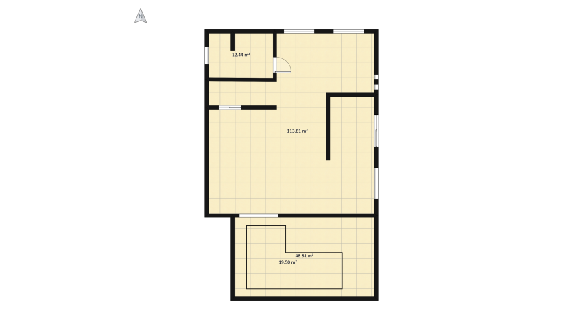 small / industrial house floor plan 467.97