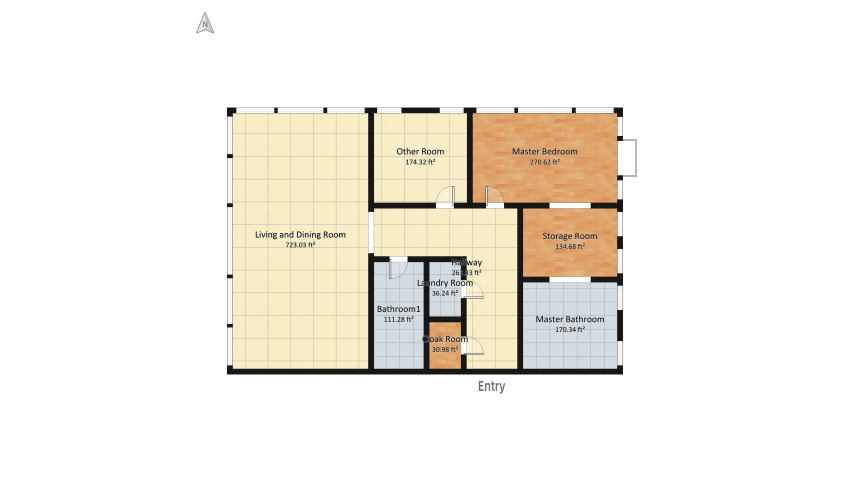Soloist Apartment floor plan 197.2