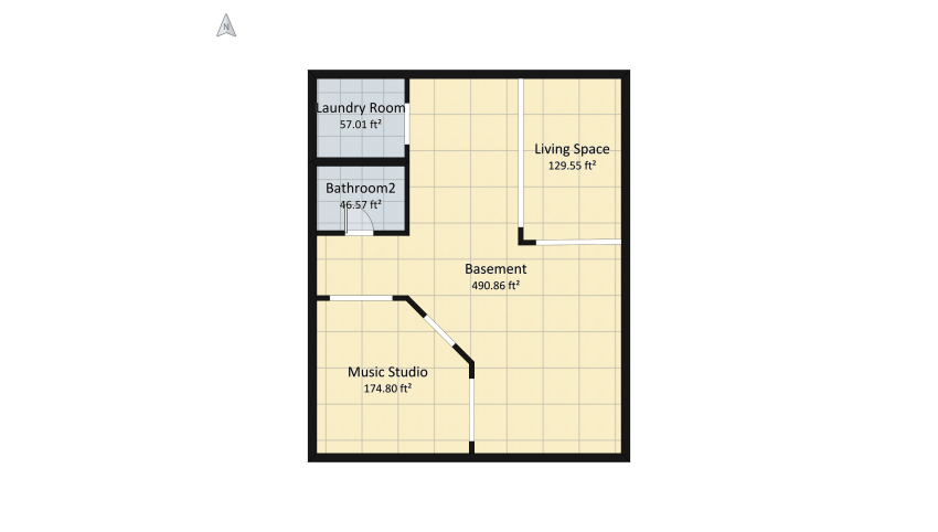 2 Story Residential Home floor plan 481.68