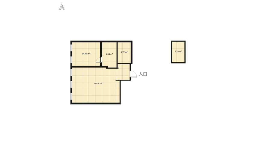 room - edit project demo floor plan 82.09