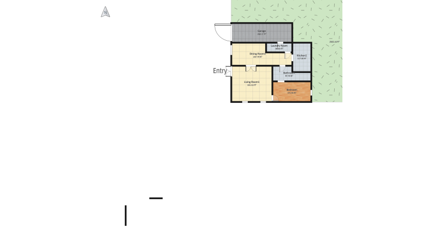 Kai's Homestyler project floor plan 372.21