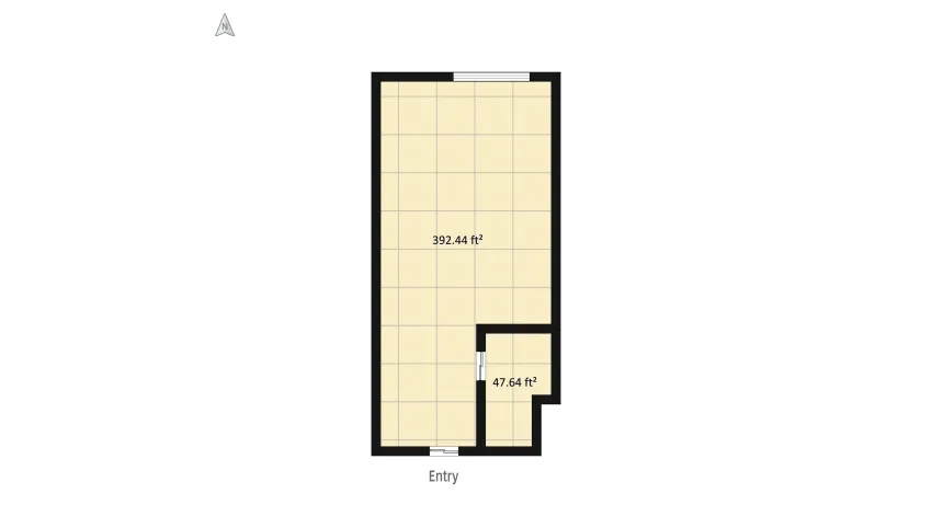 Condo Design and Layout floor plan 45.5
