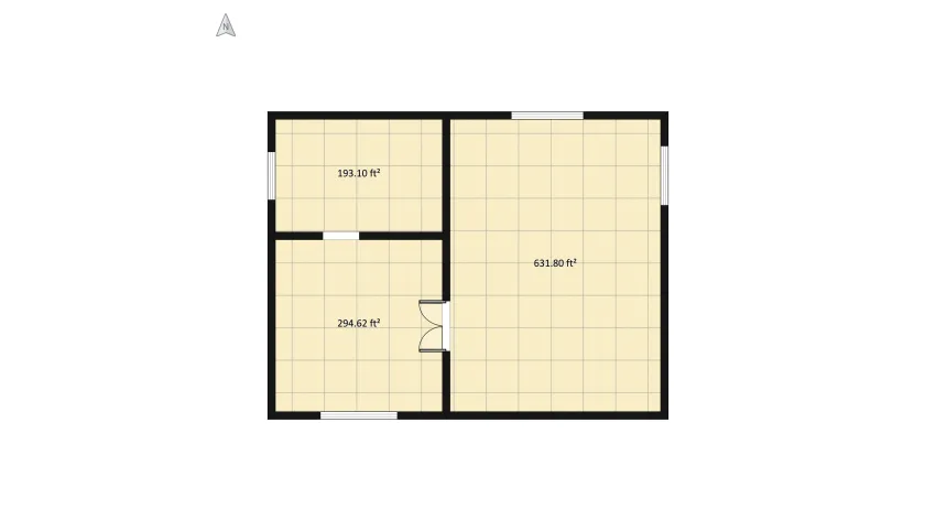 Cute and cozy floor plan 112.5