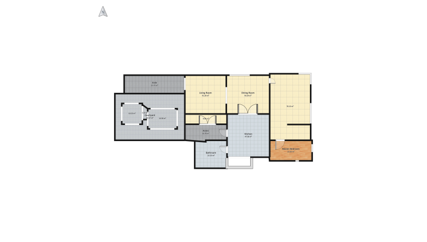 Uma casa jardim floor plan 448