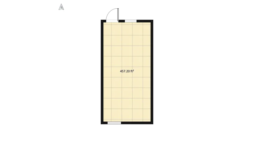 Single Room's floor plan 91.76