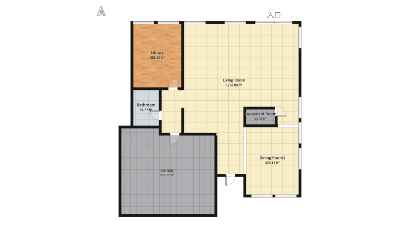 Copy of Copy of Dream Home floor plan 518.25