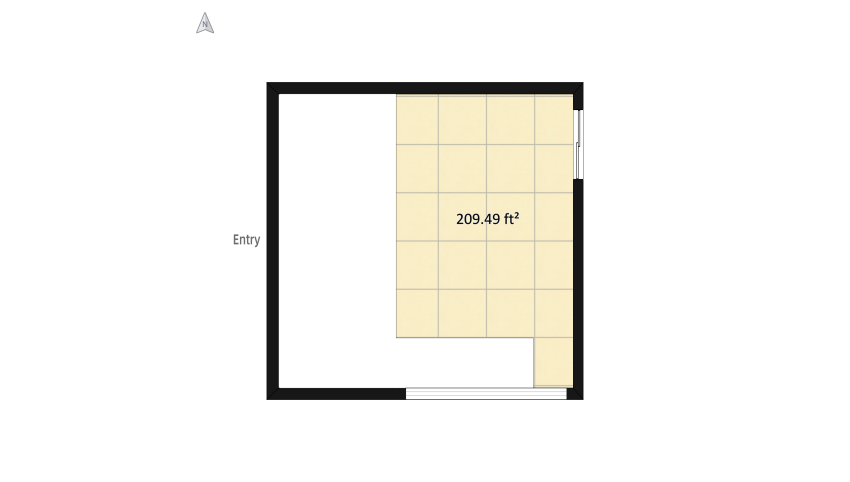 Extreme Kids Bedroom  floor plan 187.6