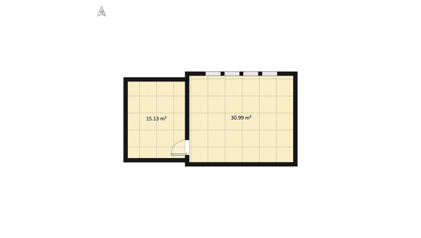 Bedroom floor plan 50.81