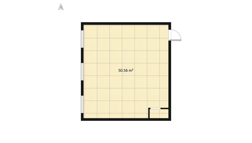 Classroom Design floor plan 53.7