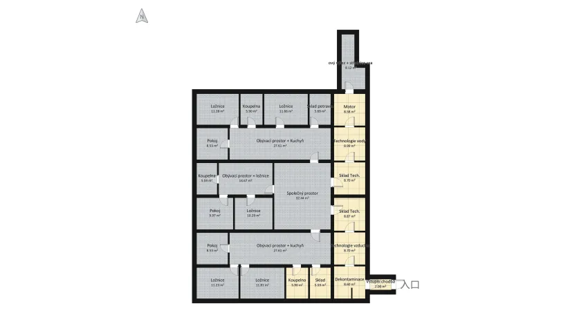 270 m2 + vchody_copy floor plan 327.01