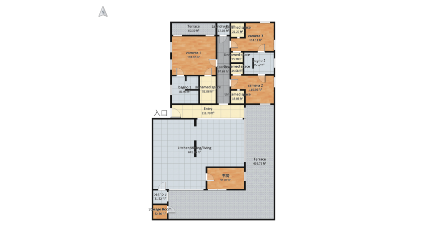 casa 5 floor plan 243.76