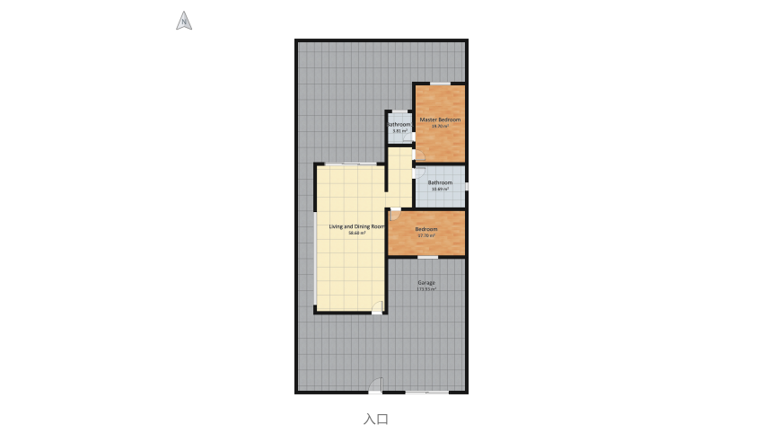 Small House floor plan 473.79
