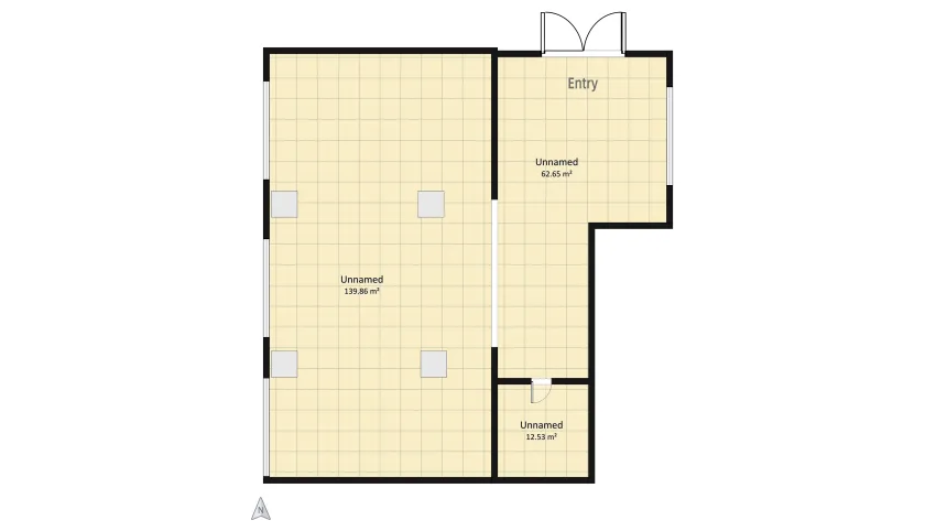 The Blue living room floor plan 215.05