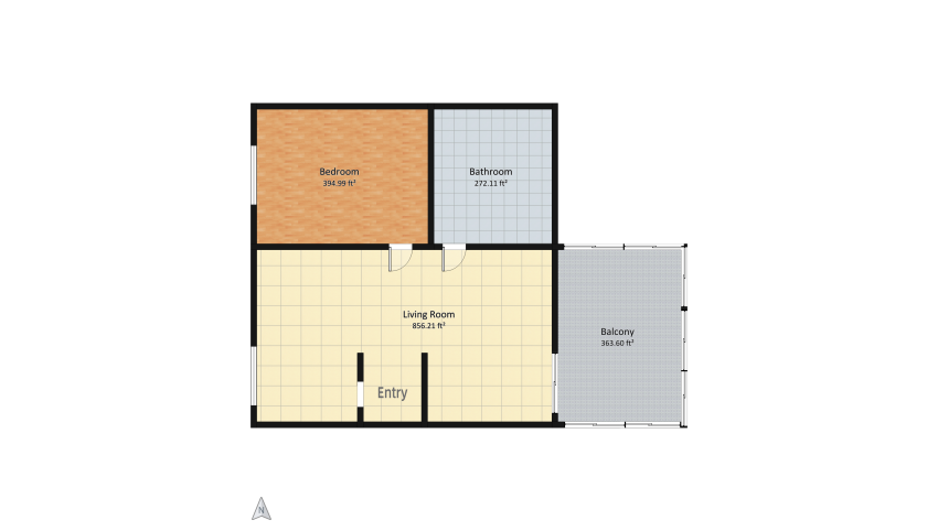 Senior Housing  floor plan 176.38