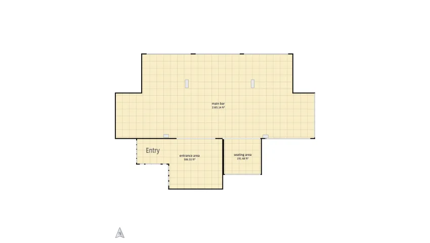 The Bauhaus Bar floor plan 261.19