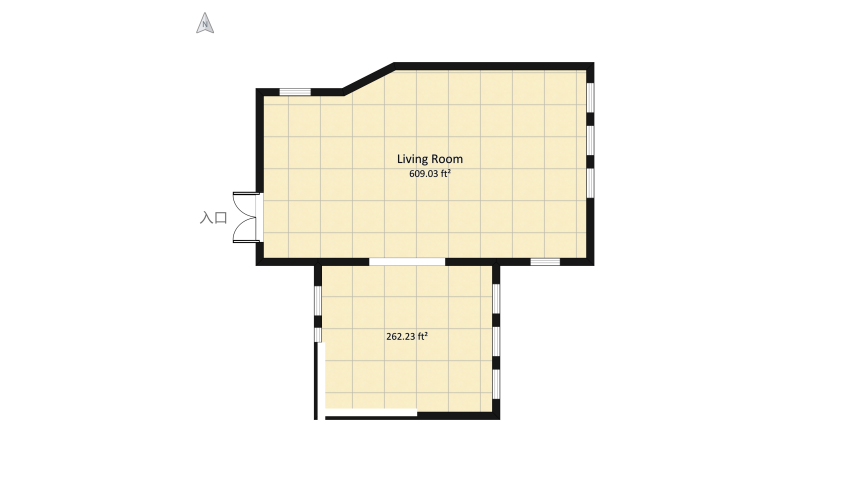 Santa Fe Inspired Dwelling  floor plan 87.2