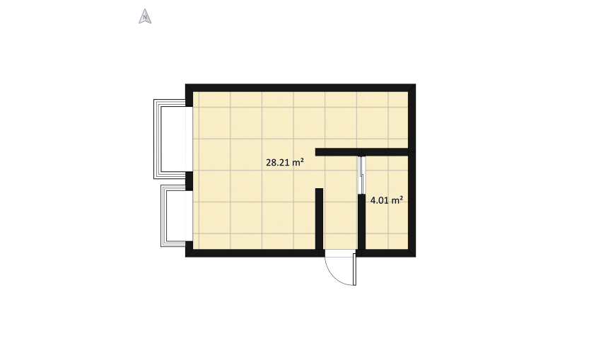 Mini Apartment floor plan 37