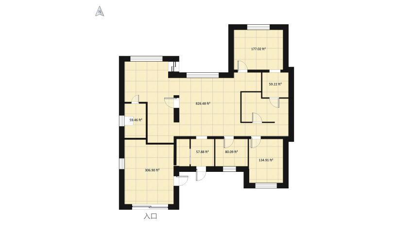 Дом3 floor plan 184.1