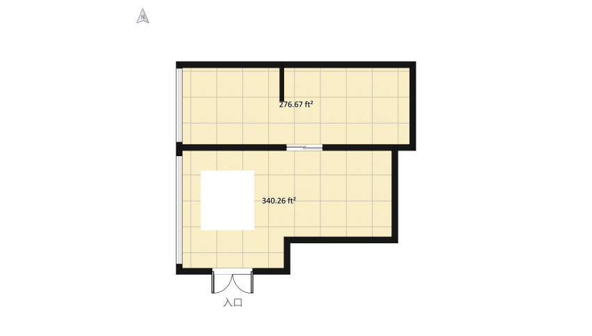 Chinese style house floor plan 126.98