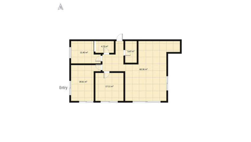 apartament floor plan 133.1