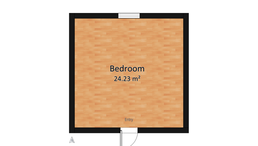 Dormer window room floor plan 24.23