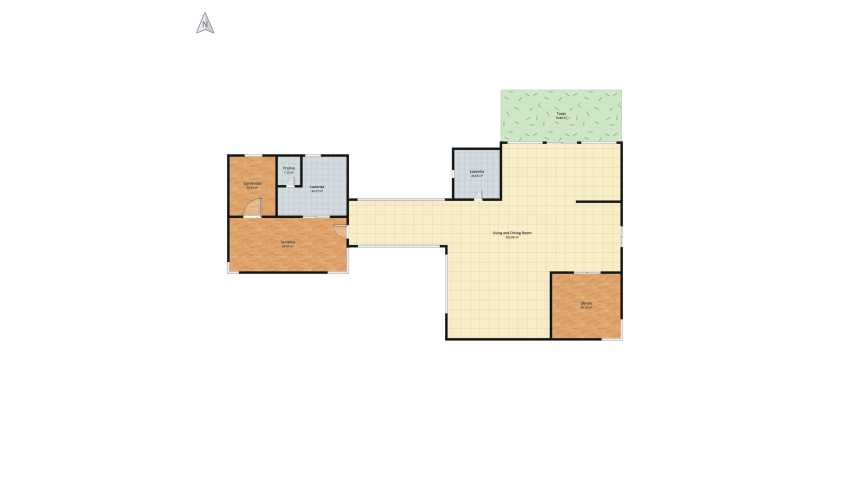 Residence floor plan 654.42