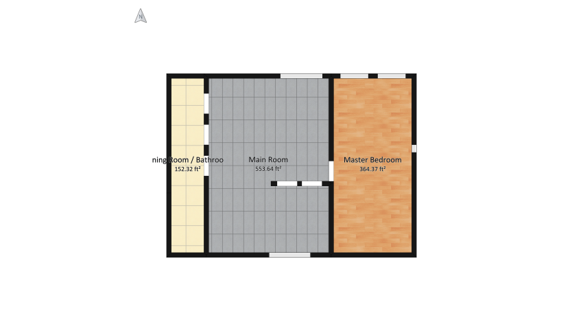 #VeryPeriContest - A Hotel With Very Peri! floor plan 109.33