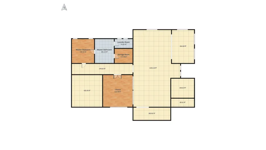 Modern Farmhouse Home floor plan 379.9