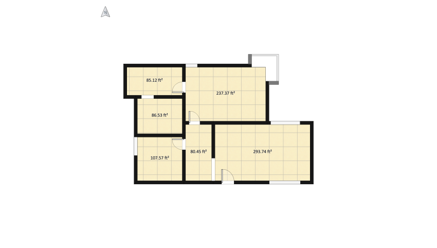 unnamed floor plan 93.73