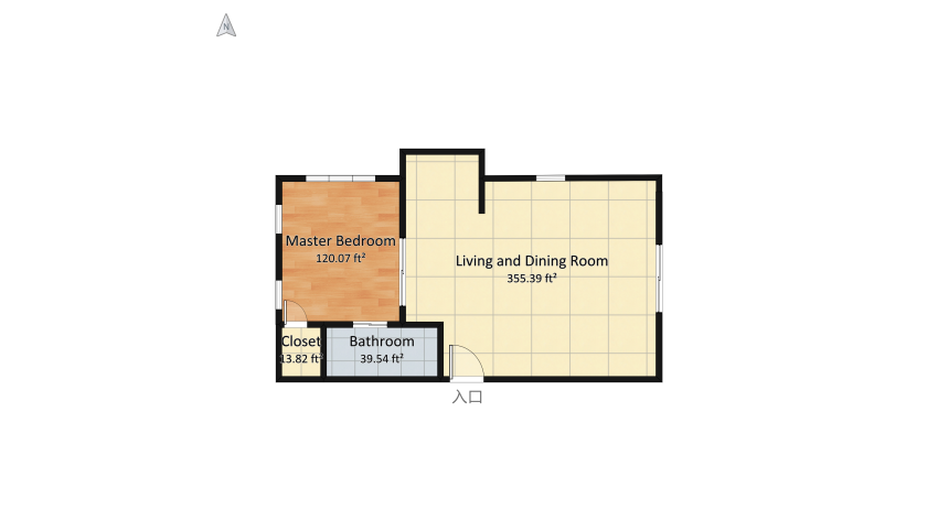 Mid-Term Floor Plan by Jayden De La Cruz floor plan 93.25