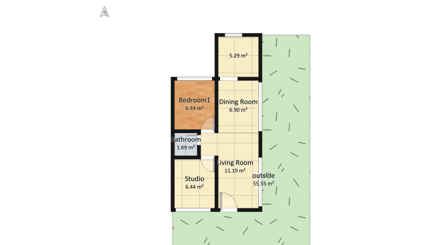 mini classic house floor plan 99.3