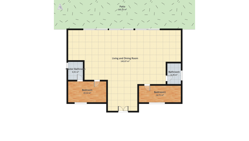 Casa de vacaciones floor plan 372.18