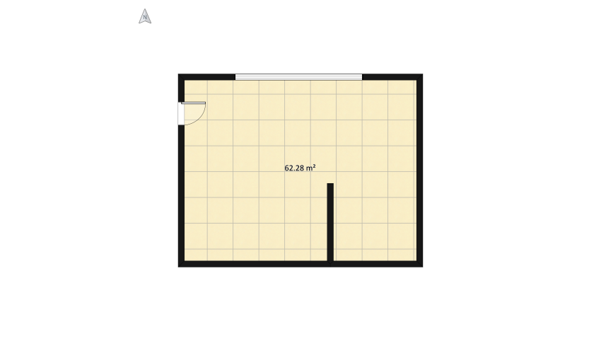 Sunken Room floor plan 66.9