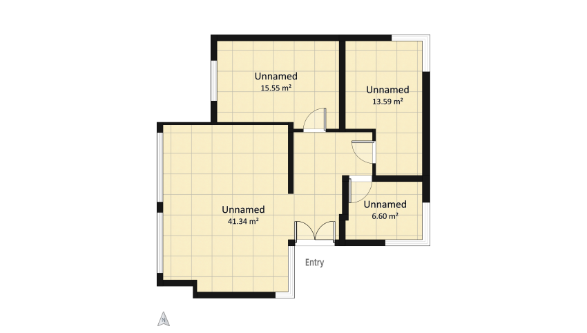 Luxurious home floor plan 77.08