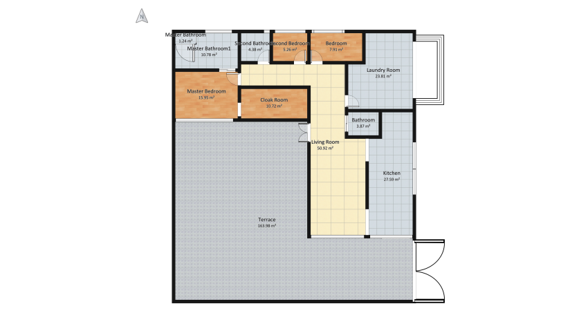 L House floor plan 355.05