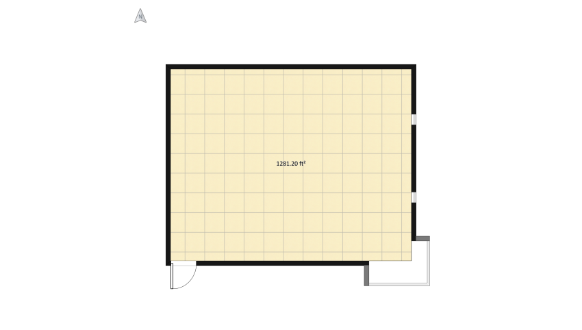 Bedroom floor plan 221.33