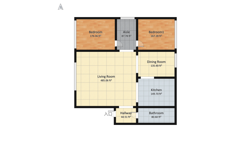 Shadow house floor plan 138.24