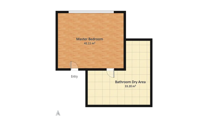 Dark Room floor plan 75.32