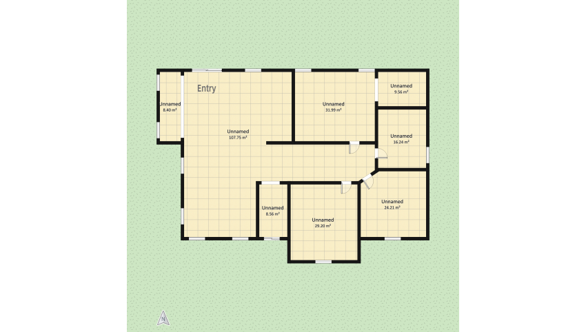 Bungalow floor plan 2131.39
